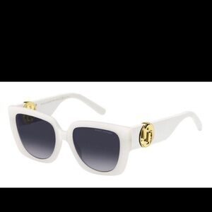 Marc Jacobs Black and Gold Women's Sunglasses
